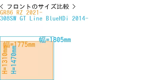 #GR86 RZ 2021- + 308SW GT Line BlueHDi 2014-
